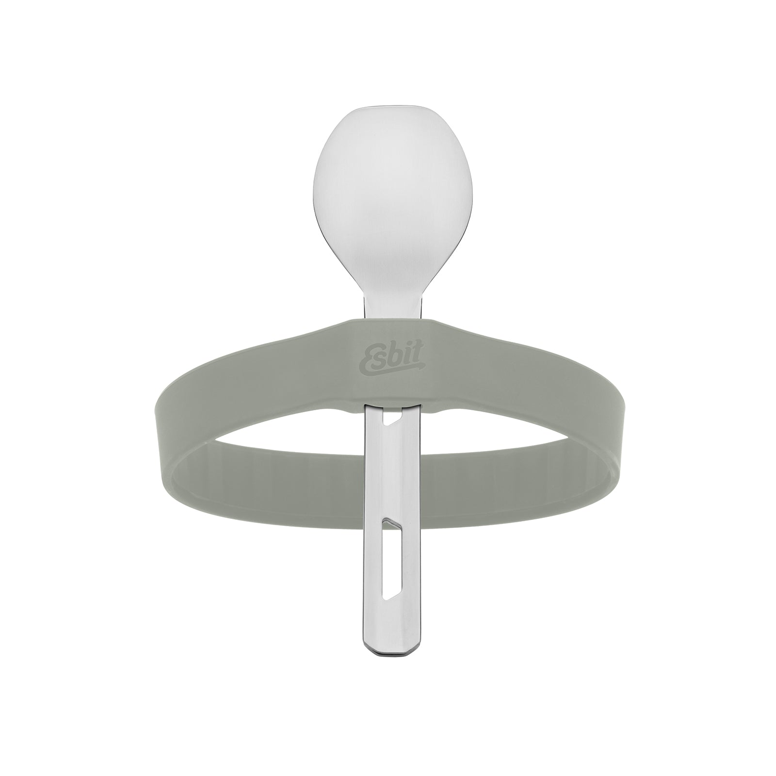 Esbit Thermobehälter Besteckset mit Silikonband in Stone Grey