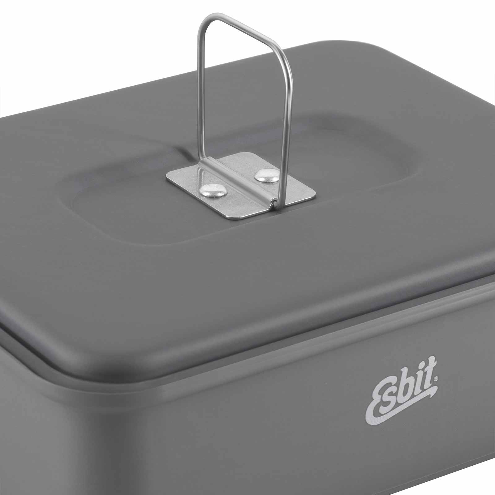 Esbit Camping Kochtopf aus Aluminium 1200 ml Draufsicht