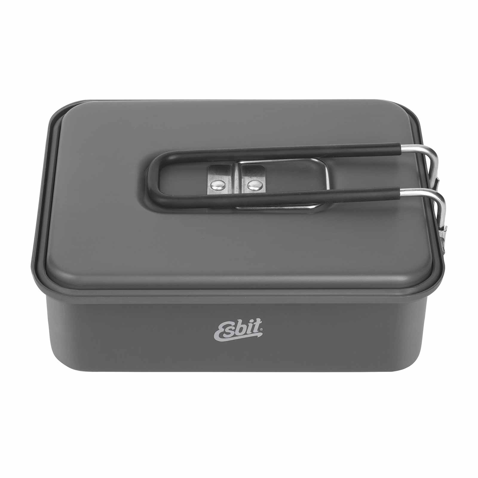 Esbit Camping Kochtopf aus Aluminium 1200 ml Zusammengestellt