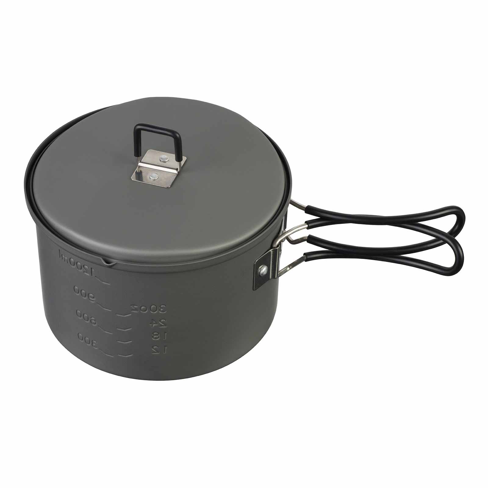 Esbit Camping Topf aus Aluminium 1600 ml Draufsicht