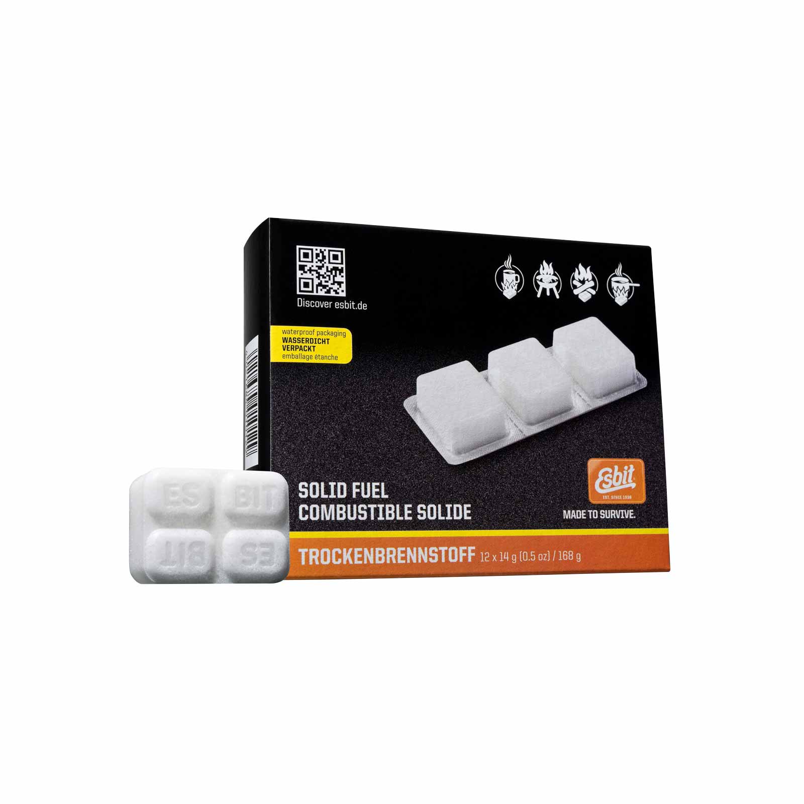 Esbit Trockenbrennstoff-Tabletten 12x14g