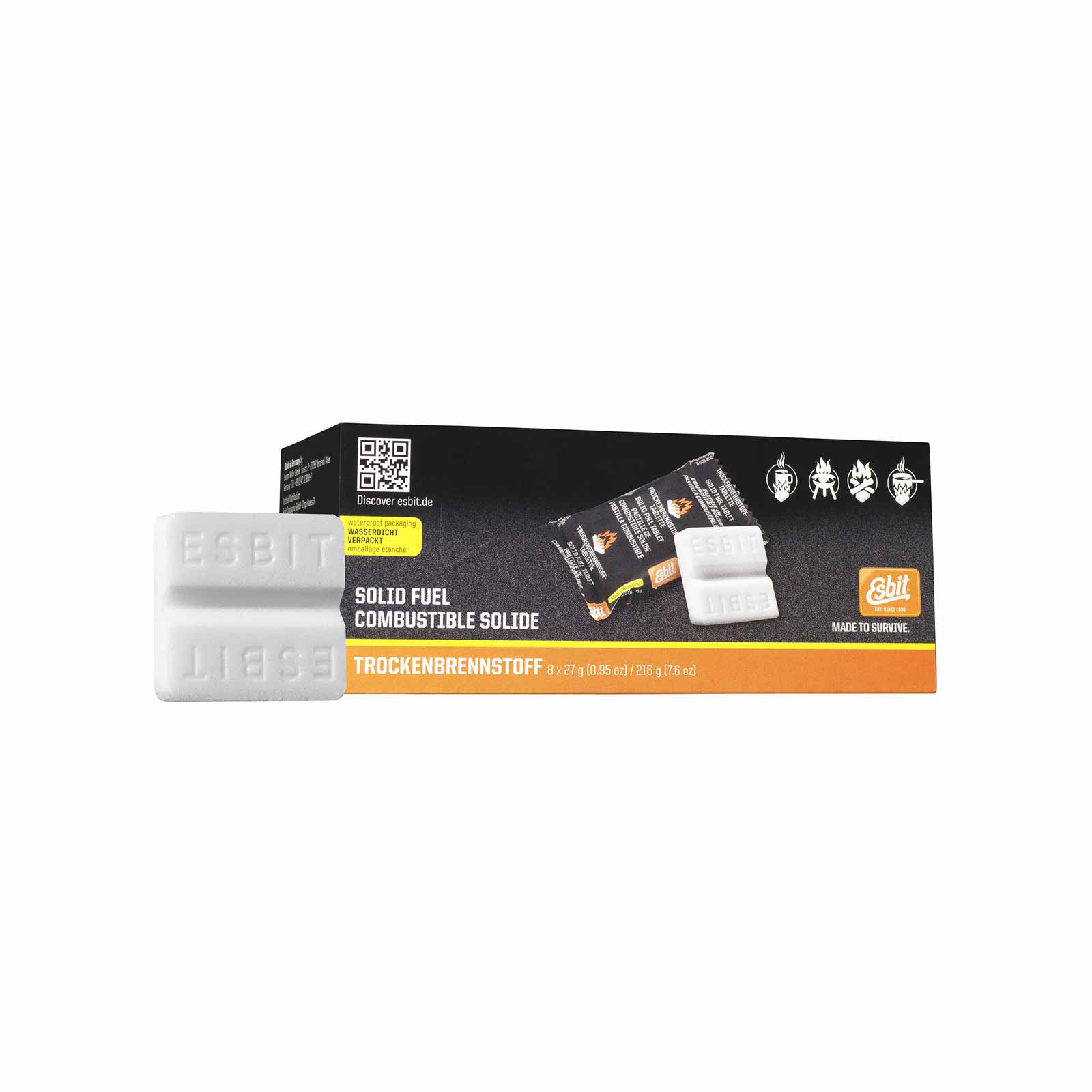 Esbit Trockenbrennstoff-Tabletten 8x27g