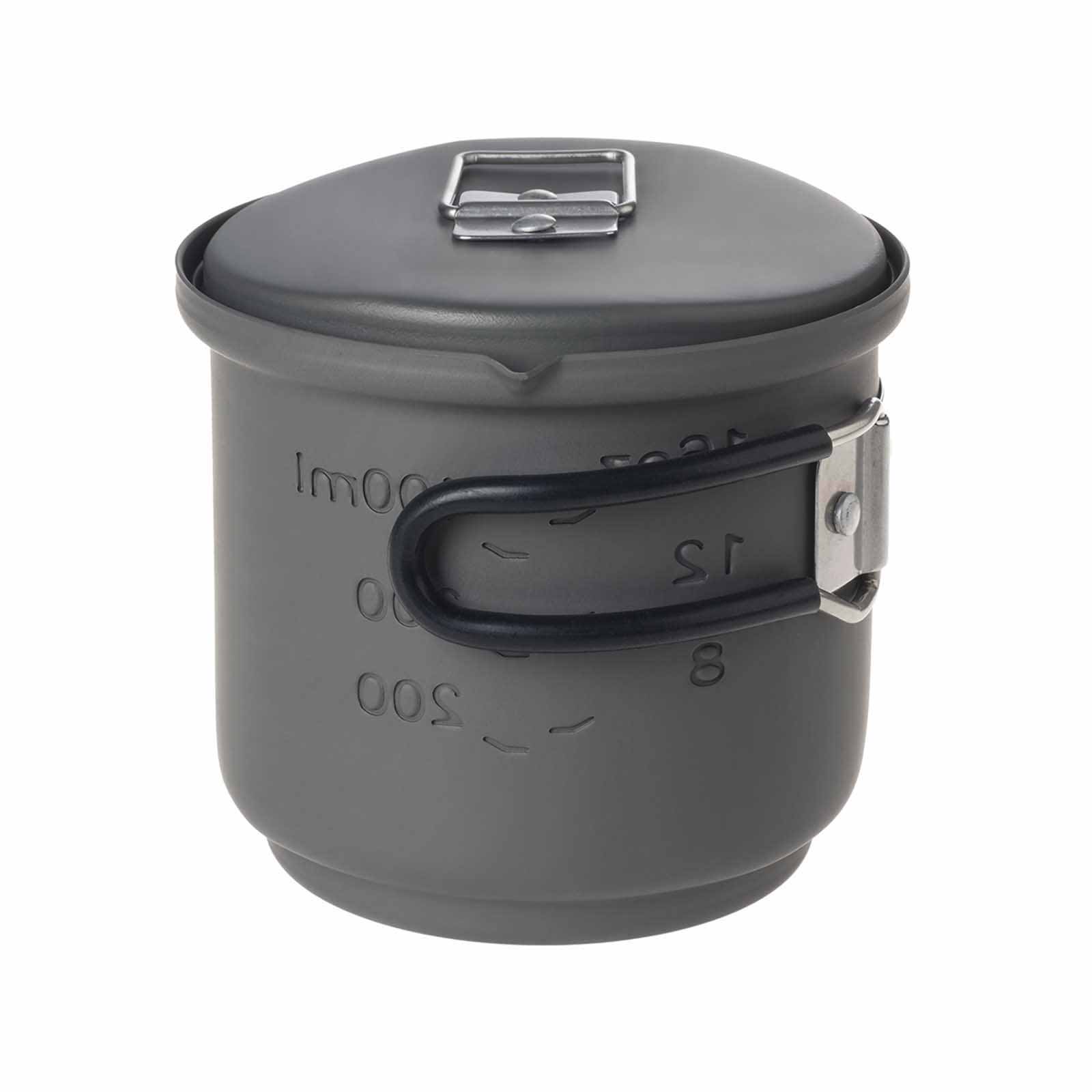 Esbit Camping Kochset aus Aluminium 585 ml zusammengestellt