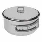 Esbit Camping Kochset aus Edelstahl 1000 ml zusammengestellt