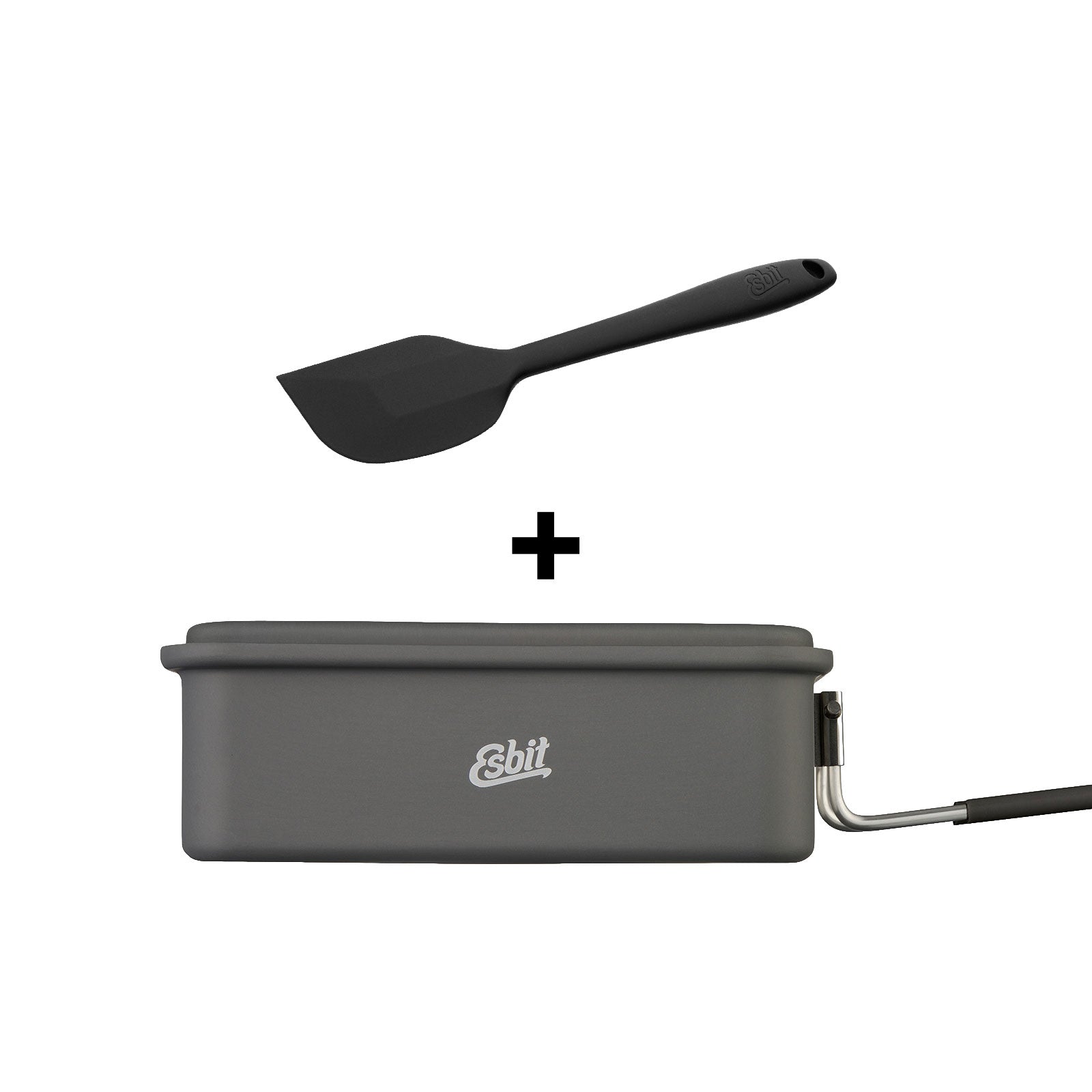 Esbit Campingtopf aus Aluminium Set inkl. Silikonschaber 
