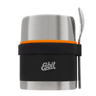 Esbit CLASSIC Thermobehälter Schwarz 500 ml mit Besteck 