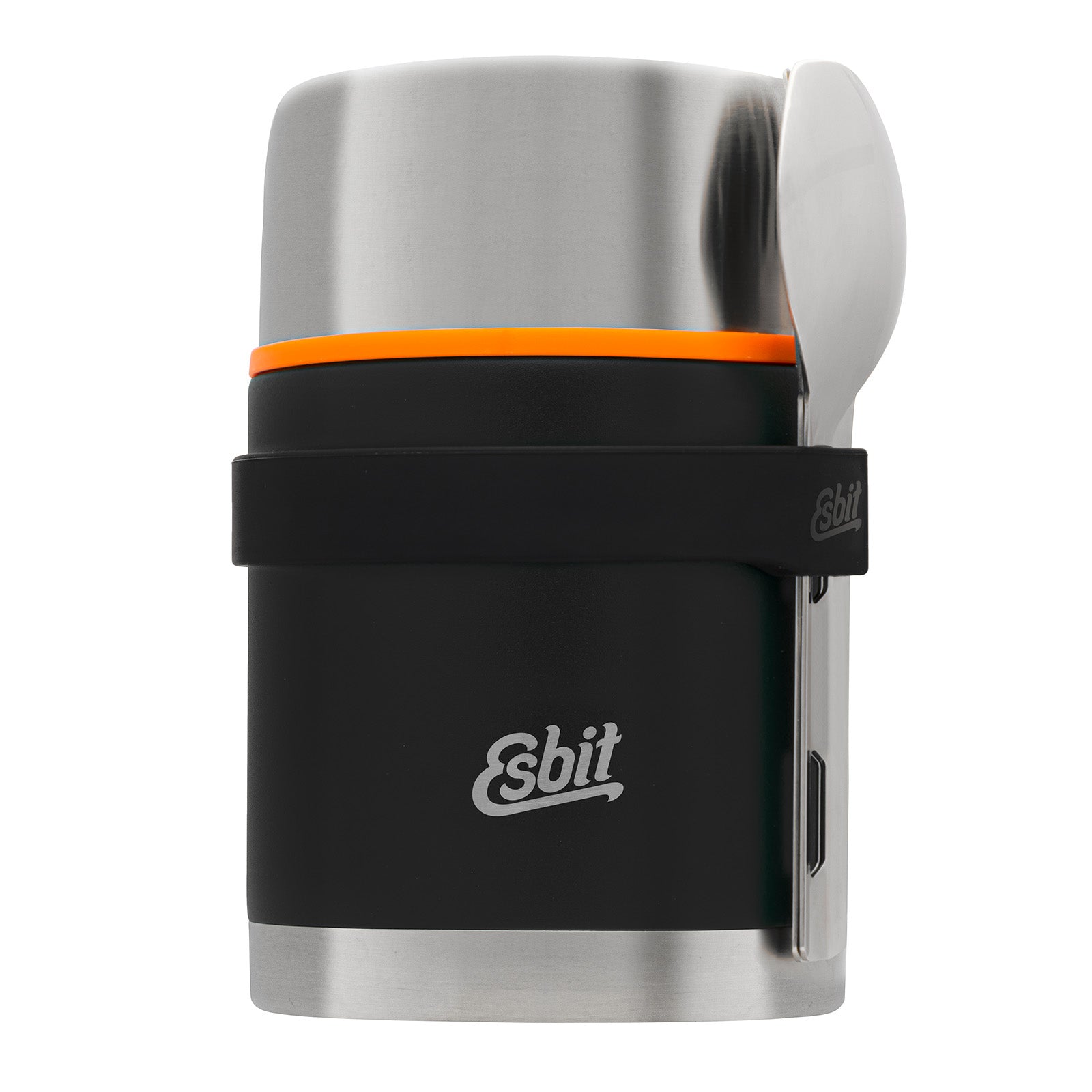 Esbit CLASSIC Thermobehälter Schwarz 750 ml mit Besteck 