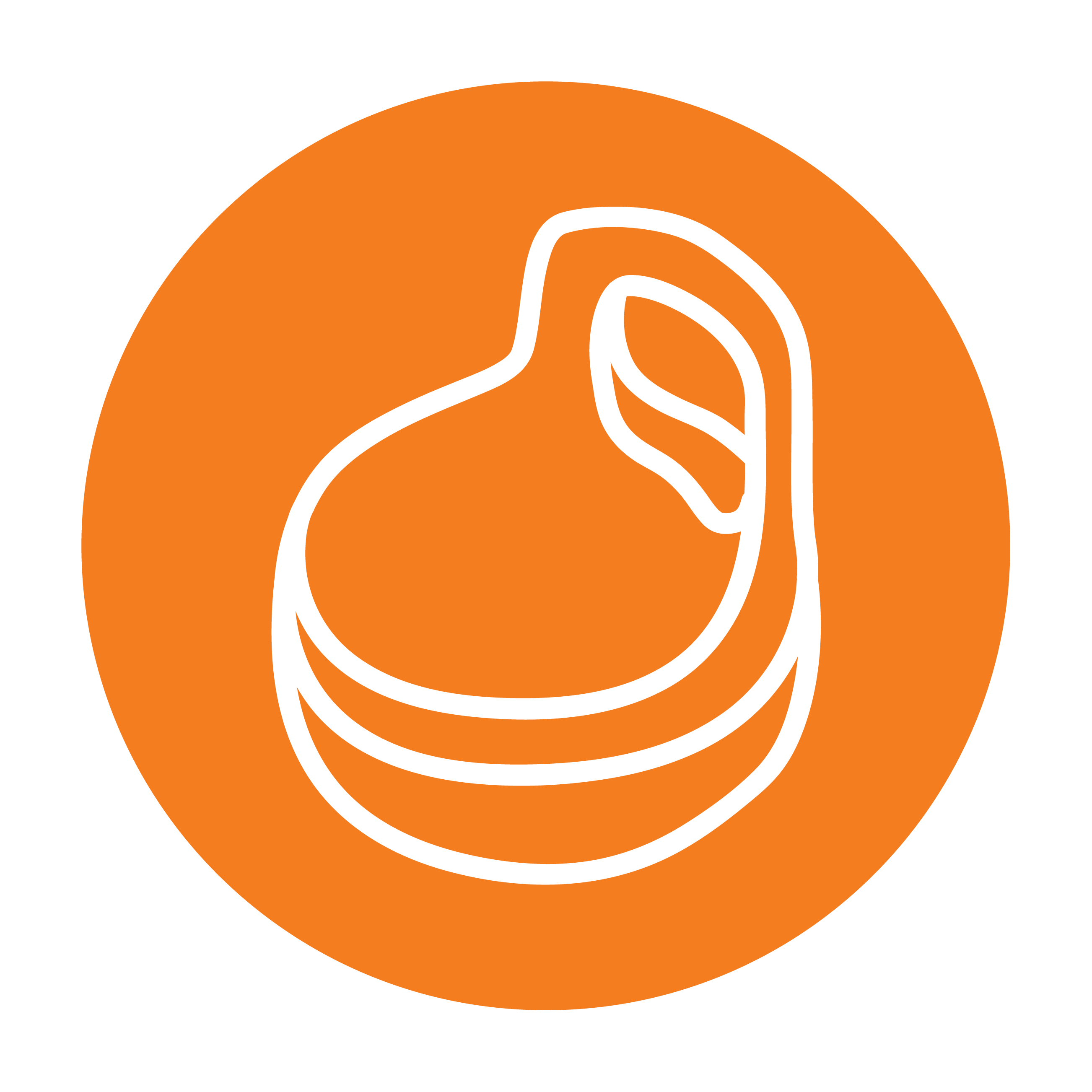 Esbit Icon in Orange zeigt den MAJORIS Loop-Verschluss als Piktogramm.