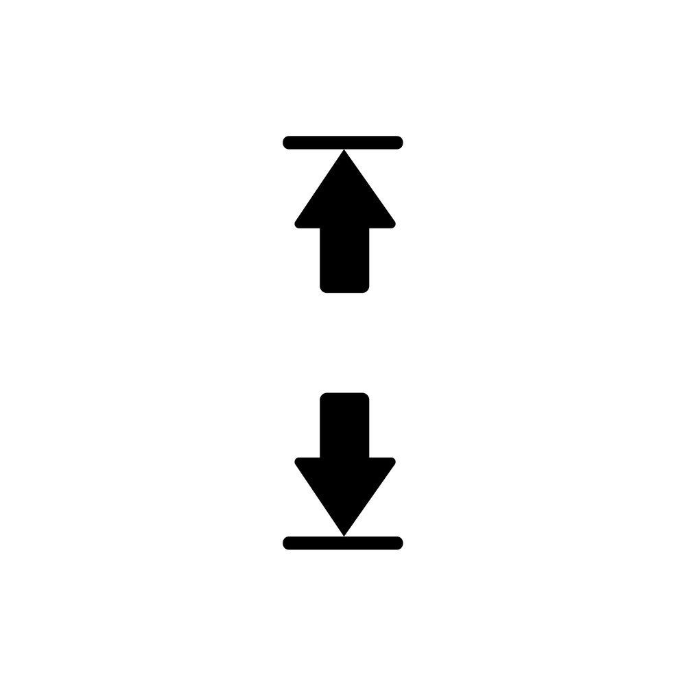 Esbit Icon in Schwarz für besonders langes Design.