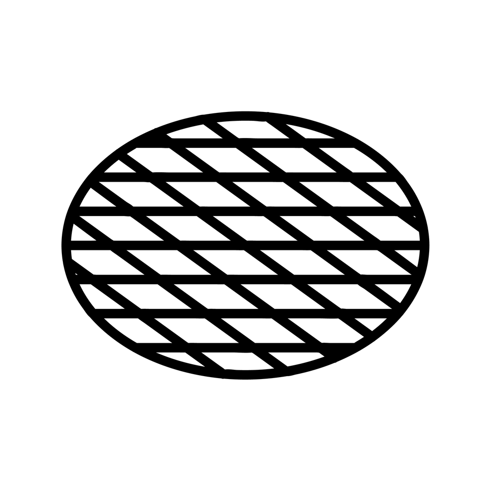 Esbit Icon in Schwarz zeigt den feinmaschigen Kaffeefilter als Piktogramm. 