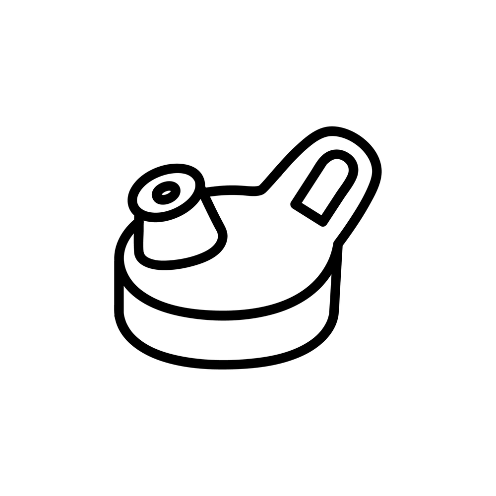 Esbit Icon in Schwarz zeigt den MAJORIS Sportverschluss als Piktogramm. 