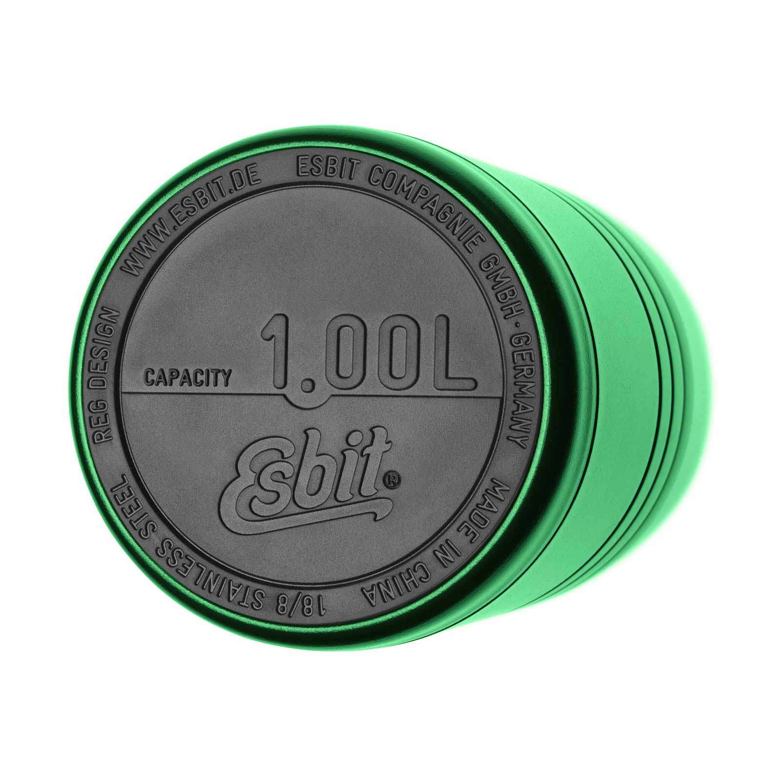 Esbit MAJORIS Thermobehälter Grün 1000 ml mit Schutzpad