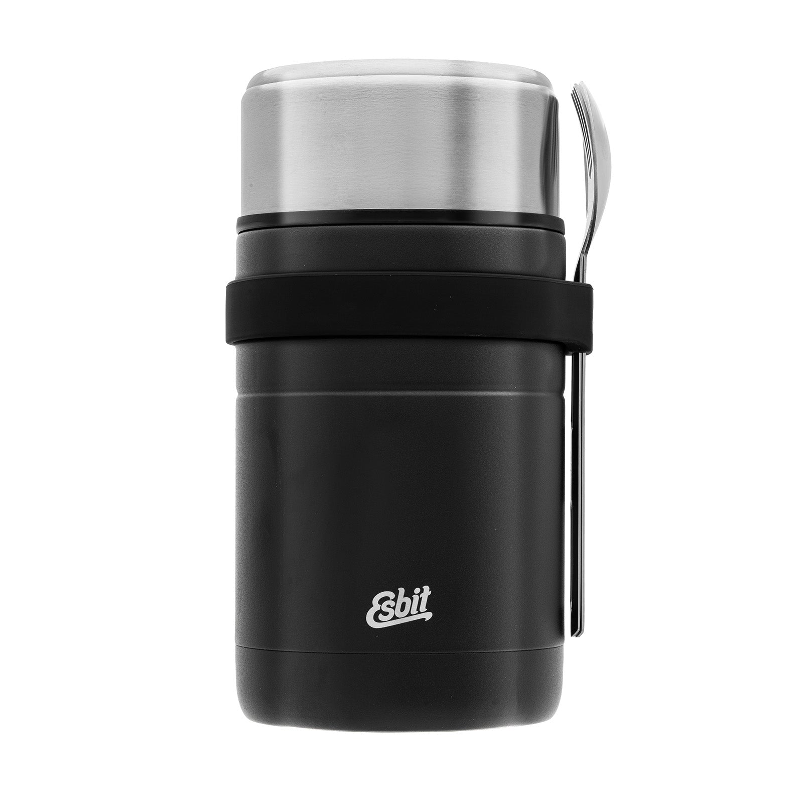 Esbit MAJORIS Thermal Container in Black with Cutlery Set, 1000ml