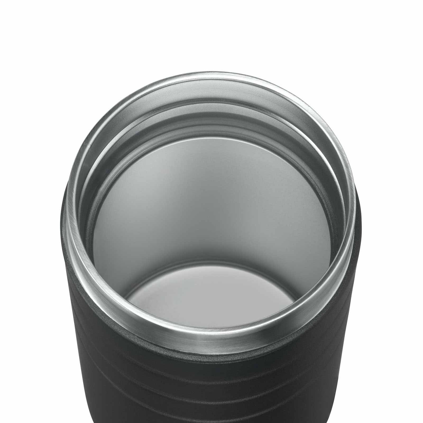 Esbit MAJORIS Thermobehälter für Essen Schwarz 550 ml geöffnet von oben