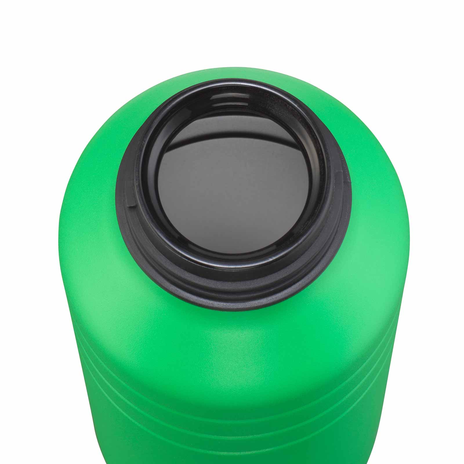 Esbit MAJORIS Edelstahl Trinkflasche Grün 1000 ml geöffnet von oben