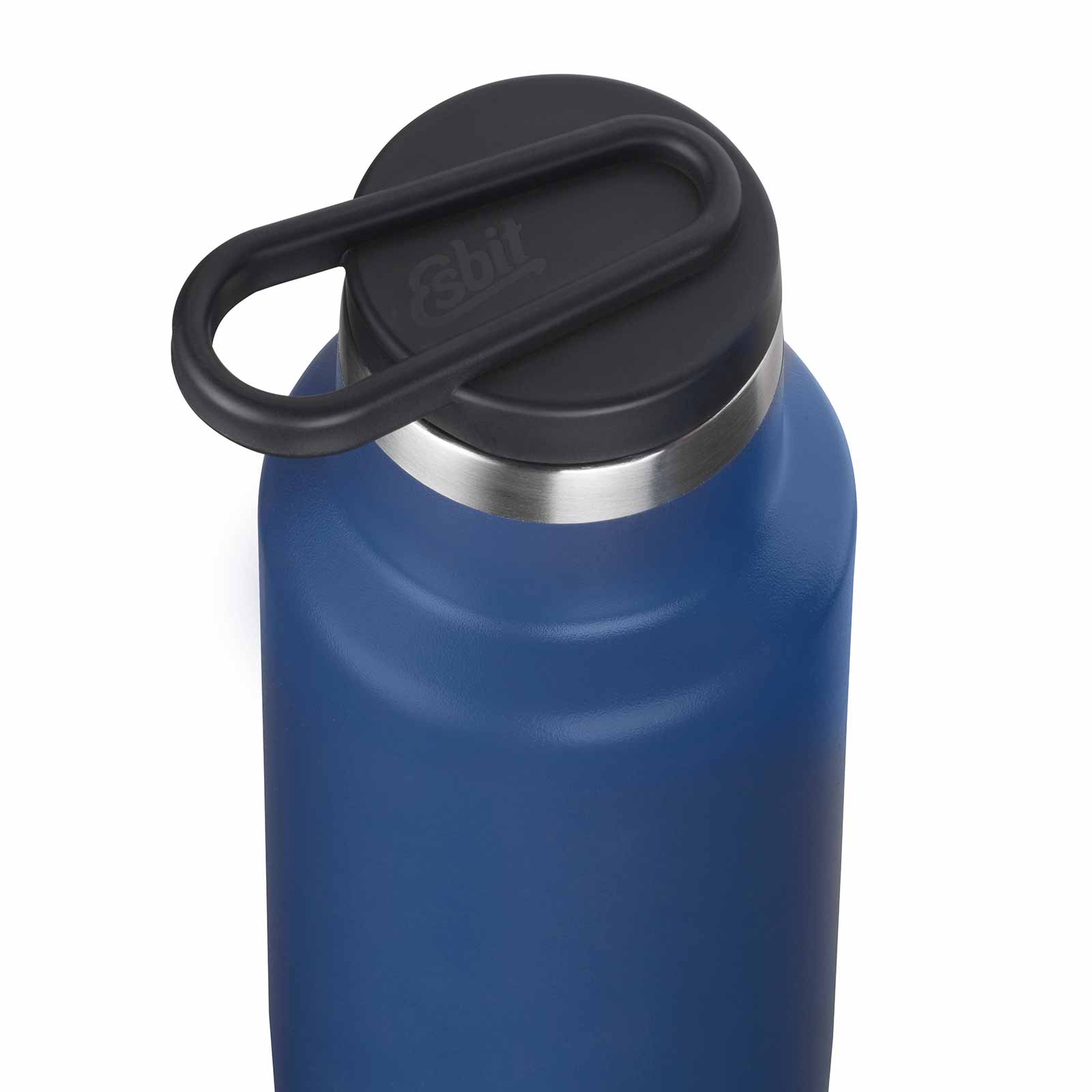 Esbit PICTOR Thermo Trinkflasche Blau 550 ml von oben