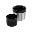 Esbit SCULPTOR Isolierflasche Deckel und Becher in Schwarz / Edelstahl 