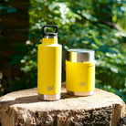 Esbit SCULPTOR Thermo Trinkflasche Gelb in der Natur