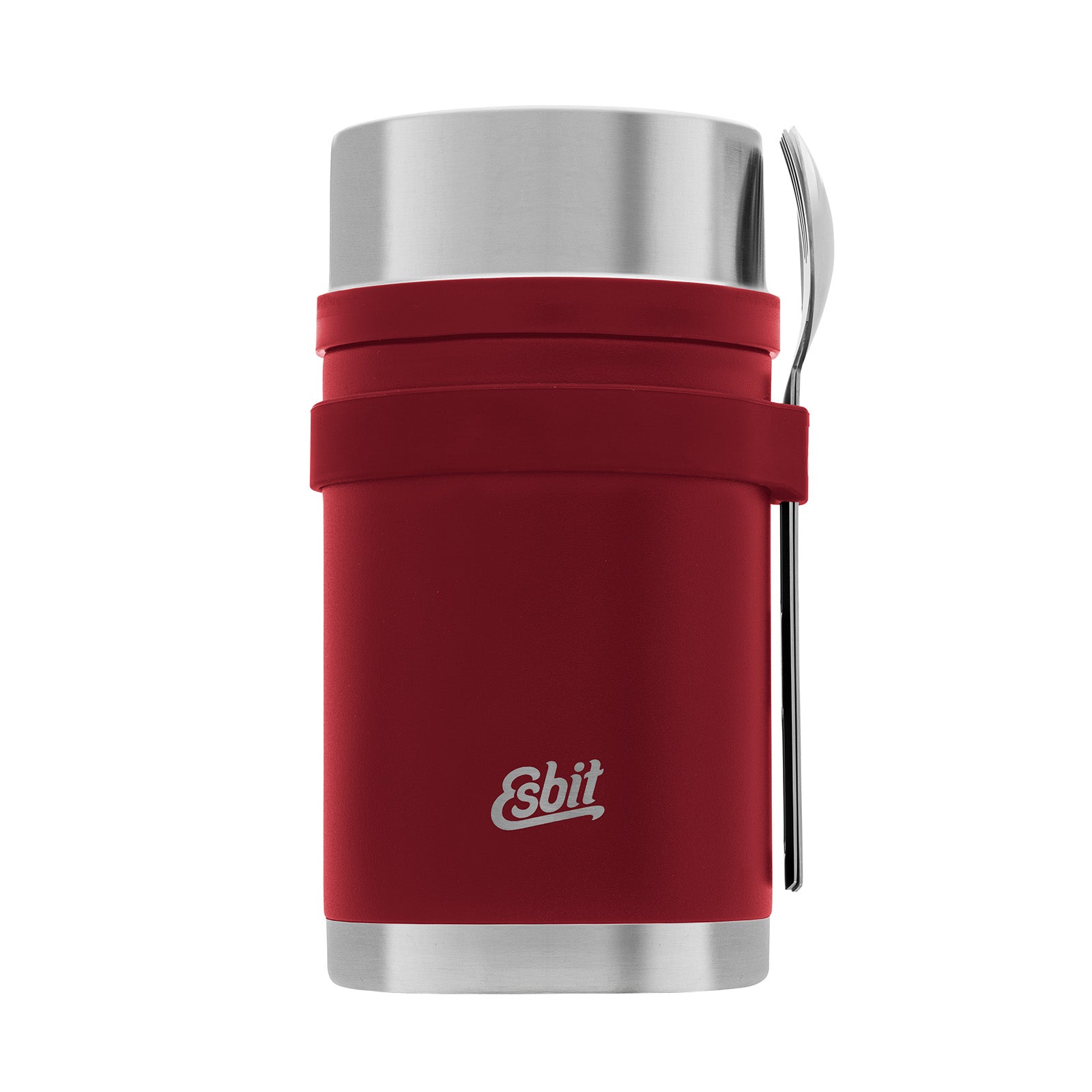 Esbit SCULPTOR Thermobehälter in Rot mit Besteckset 1000 ml