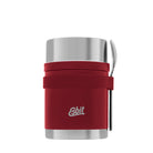 Esbit SCULPTOR Thermobehälter in Rot mit Besteckset 750 ml