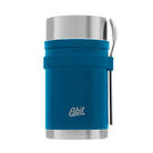 Esbit SCULPTOR Thermobehälter in Blau mit Besteckset 1000 ml