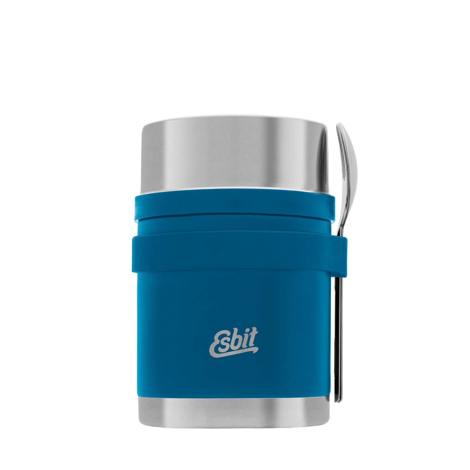 Esbit SCULPTOR Thermobehälter in Blau mit Besteckset 750 ml