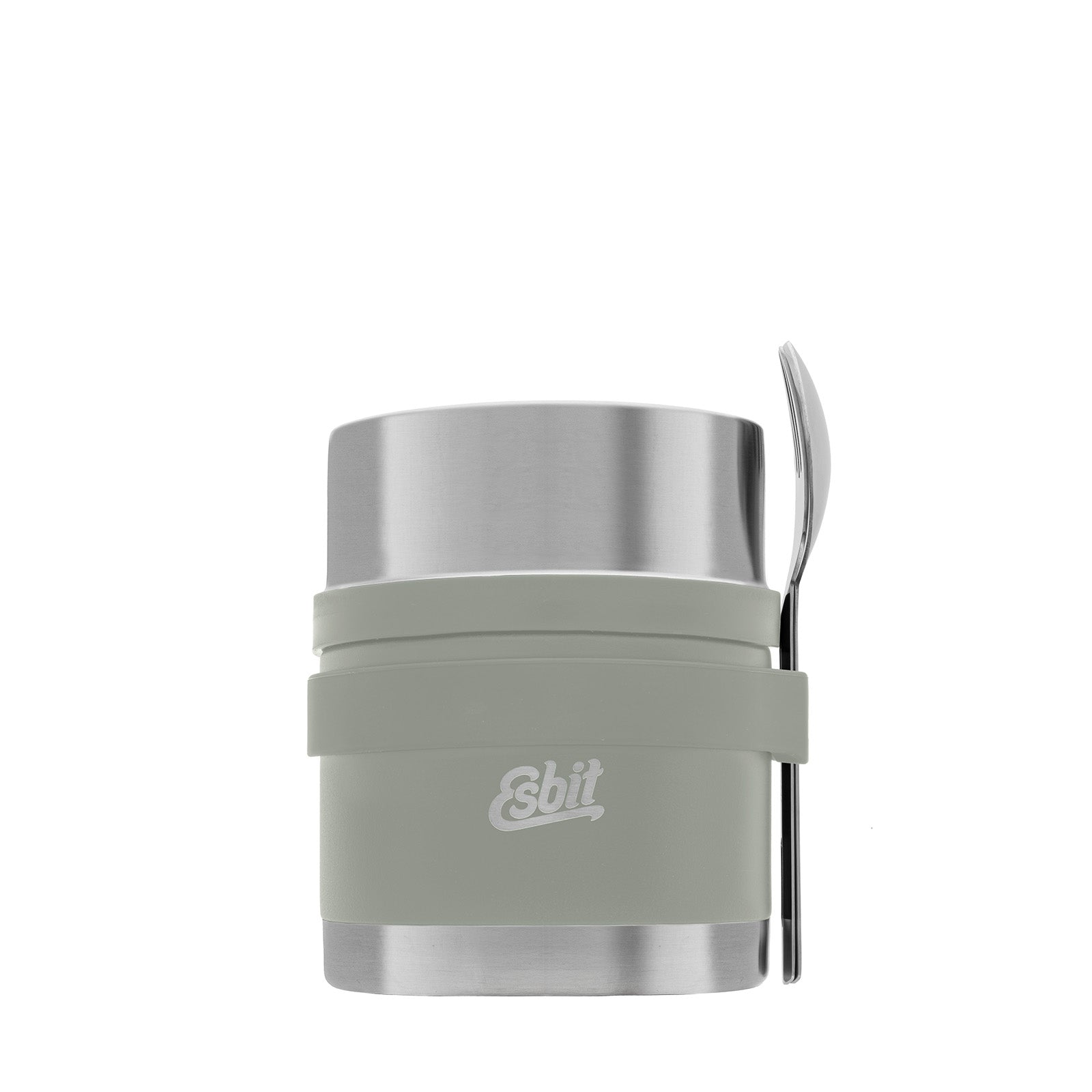 Esbit SCULPTOR Thermobehälter in Stone Grey mit Besteckset 500 ml