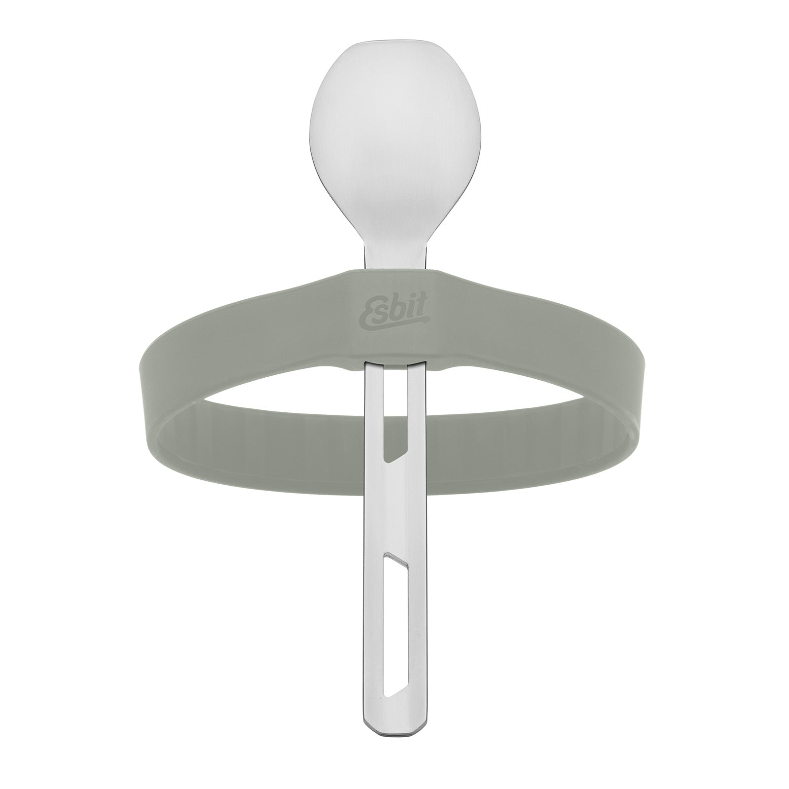 Esbit Thermobehälter Besteckset mit Silikonband in Stone Grey