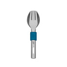 Esbit Thermobehälter Besteckset zusammengesteckt mit Silikon Manschette in Polar Blue 