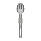 Esbit Thermobehälter Besteckset zusammengesteckt mit Silikon Manschette in Stone Grey 