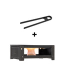 Esbit Trockenbrennstoff Plancha Grill Outdoor inkl. Bratzange aus Silikon